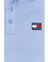 Tommy Jeans polo de bumbac neted - Pled.ro