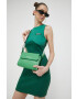 Tommy Jeans poseta culoarea verde - Pled.ro