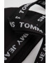 Tommy Jeans poseta culoarea negru - Pled.ro