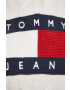 Tommy Jeans pulover femei culoarea bej - Pled.ro