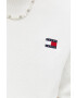 Tommy Jeans pulover de bumbac culoarea gri - Pled.ro