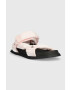 Tommy Jeans sandale NEW SANDAL WMNS femei culoarea roz EN0EN02135 - Pled.ro