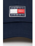 Tommy Jeans șapcă de baseball din bumbac culoarea albastru marin modelator - Pled.ro