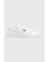 Tommy Jeans sneakers din piele City Leather Cupsole culoarea alb - Pled.ro