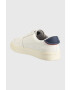 Tommy Jeans sneakers din piele VULCANIZED ESS culoarea alb EM0EM01106 - Pled.ro