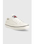 Tommy Jeans sneakers LEATHER VULC ESS culoarea alb EN0EN01932 - Pled.ro