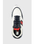 Tommy Jeans sneakers Treck Cleat culoarea alb - Pled.ro