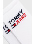 Tommy Jeans sosete culoarea alb - Pled.ro