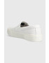 Tommy Jeans tenisi SLIP ON CANVAS COLOR barbati culoarea alb EM0EM01156 - Pled.ro