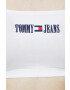 Tommy Jeans top femei culoarea alb - Pled.ro