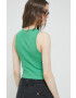 Tommy Jeans top femei culoarea verde - Pled.ro