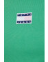 Tommy Jeans top femei culoarea verde - Pled.ro