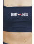 Tommy Jeans top femei culoarea albastru marin - Pled.ro