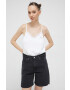 Tommy Jeans top femei culoarea alb - Pled.ro