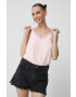 Tommy Jeans top femei culoarea roz - Pled.ro