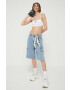 Tommy Jeans top femei culoarea alb - Pled.ro