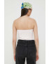 Tommy Jeans top femei culoarea roz - Pled.ro