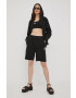 Tommy Jeans top femei culoarea negru - Pled.ro