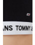 Tommy Jeans top femei culoarea negru - Pled.ro