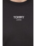 Tommy Jeans tricou femei culoarea negru - Pled.ro