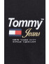 Tommy Jeans tricou din bumbac culoarea negru cu imprimeu - Pled.ro