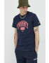 Tommy Jeans tricou din bumbac culoarea rosu cu imprimeu - Pled.ro