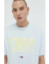 Tommy Jeans tricou din bumbac cu imprimeu - Pled.ro