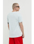 Tommy Jeans tricou din bumbac culoarea alb cu imprimeu - Pled.ro