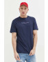 Tommy Jeans tricou din bumbac culoarea albastru marin modelator - Pled.ro