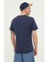 Tommy Jeans tricou din bumbac culoarea alb cu imprimeu - Pled.ro