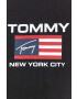 Tommy Jeans tricou din bumbac culoarea negru modelator - Pled.ro