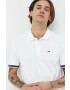 Tommy Jeans tricou polo femei culoarea alb - Pled.ro