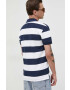 Tommy Jeans tricou polo barbati culoarea albastru marin modelator - Pled.ro