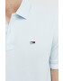 Tommy Jeans tricou polo barbati cu imprimeu - Pled.ro