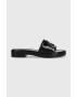 Tory Burch papuci 147569-006 femei culoarea negru Eleanor Jelly Slide - Pled.ro