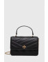 Tory Burch poseta de piele culoarea negru - Pled.ro