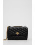 Tory Burch poseta de piele culoarea negru - Pled.ro