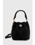 Tory Burch poseta de piele culoarea negru - Pled.ro