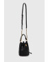 Tory Burch poseta de piele culoarea negru - Pled.ro