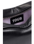 Tous poseta Carol culoarea negru - Pled.ro