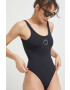 Trussardi costum de baie dintr-o bucată culoarea negru cupa moale - Pled.ro