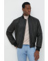 Trussardi geaca bomber de piele - Pled.ro