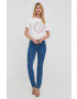 Trussardi jeansi femei medium waist - Pled.ro