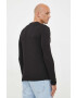 Trussardi longsleeve barbati culoarea negru neted - Pled.ro