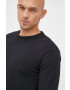 Trussardi longsleeve din bumbac - Pled.ro