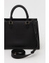 Trussardi poseta culoarea negru - Pled.ro