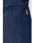 Trussardi rochie jeans culoarea albastru marin mini evazati - Pled.ro