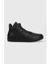 Trussardi sneakers din piele Perlite Basket High culoarea negru - Pled.ro