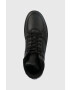 Trussardi sneakers din piele Perlite Basket High culoarea negru - Pled.ro