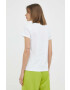 Trussardi tricou din bumbac culoarea alb - Pled.ro